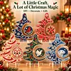 DIY Pearl Diamond Painting Acrylic Stand, Christmas Tabletop Decoration, Special Shaped Diamond Art Craft Kit for Home Decor
