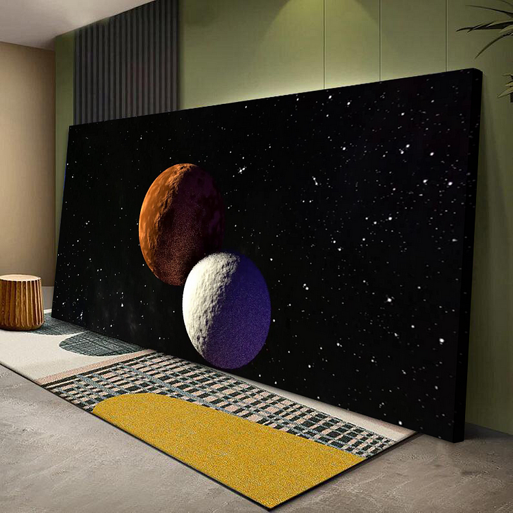 Star Trek Milky Way Canvas Wall Art QDJ varity-store