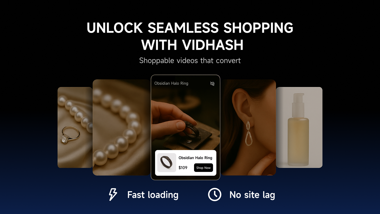 Vidhash Shoppable Video & CDP