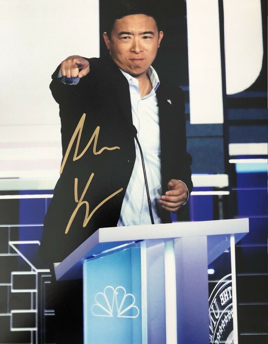 Andrew Yang Autographed Signed 8x10 Photo Poster painting REPRINT