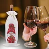 5D DIY Special Shaped Drill Diamond Painting Wine Bottle Bags Covers Kit(Bird)