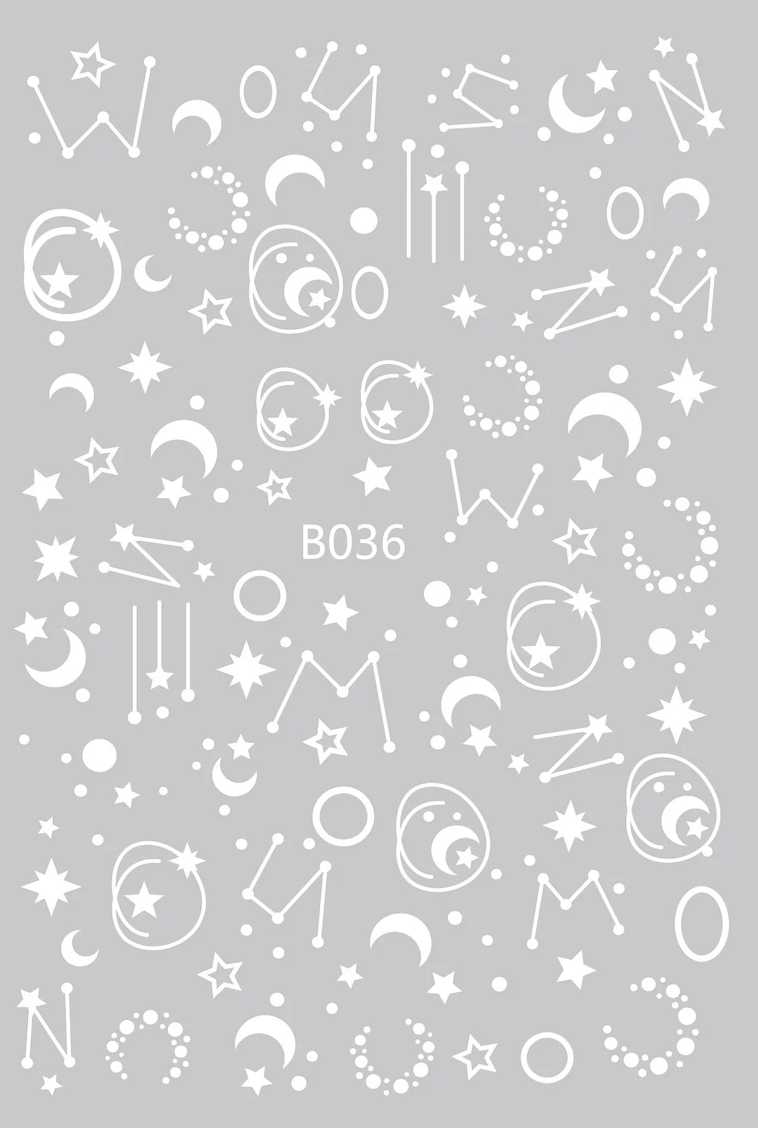 DIY Nail Art Stickers Star Light Manicure Design Accessories Back Glue Decoration Foil Nail Art Decor Designer Nail Stickers-Nail Inspo