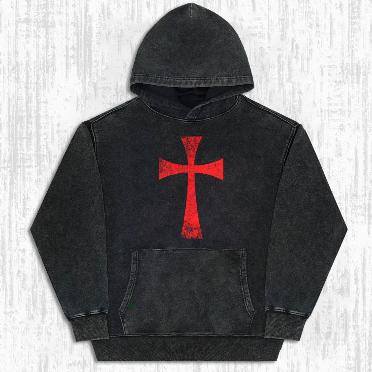 KNIGHTS TEMPLAR CROSS VINTAGE T-SHIRT
