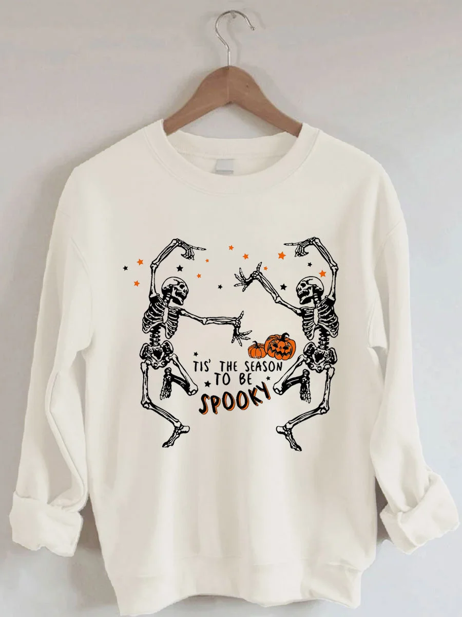 Halloween Tis The Season To Be Spooky Sweatshirt
