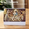 2026 Calendar Diamond Painting Kit DIY Diamond Art Desk Calendar for Home Office