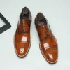 Fashion Men's Leather Oxford Shoes 