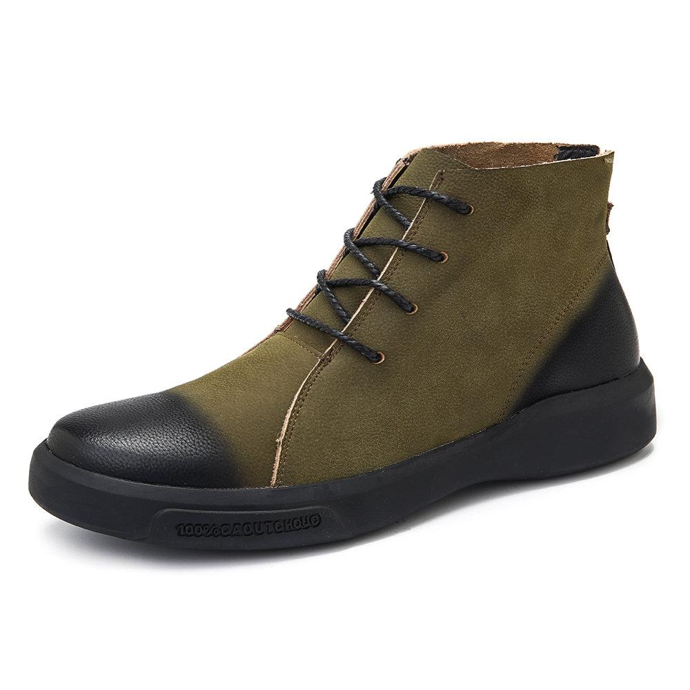 mens vintage lace up boots