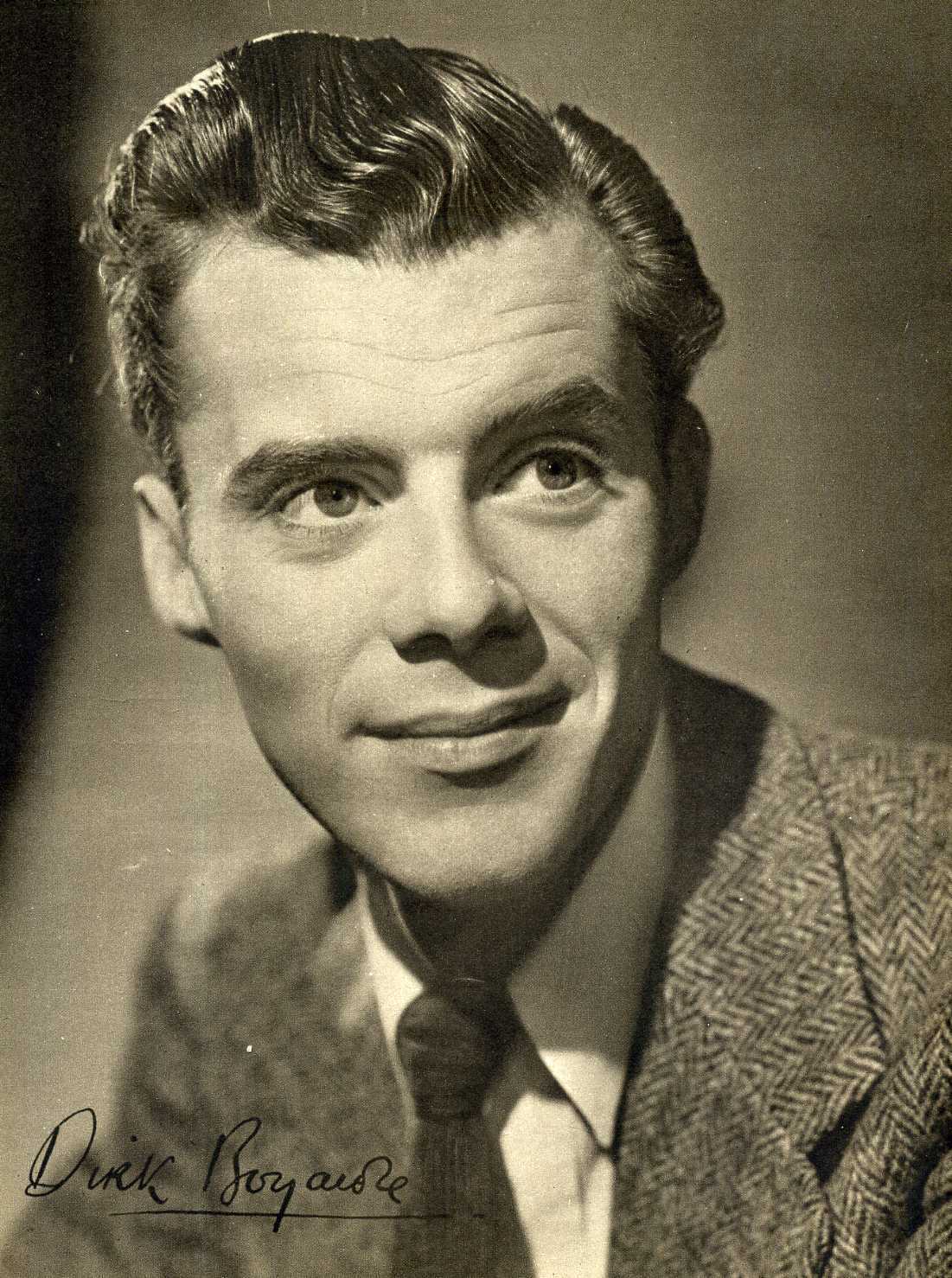 DIRK BOGARDE Signed Photo Poster paintinggraph - Film Star Actor - reprint