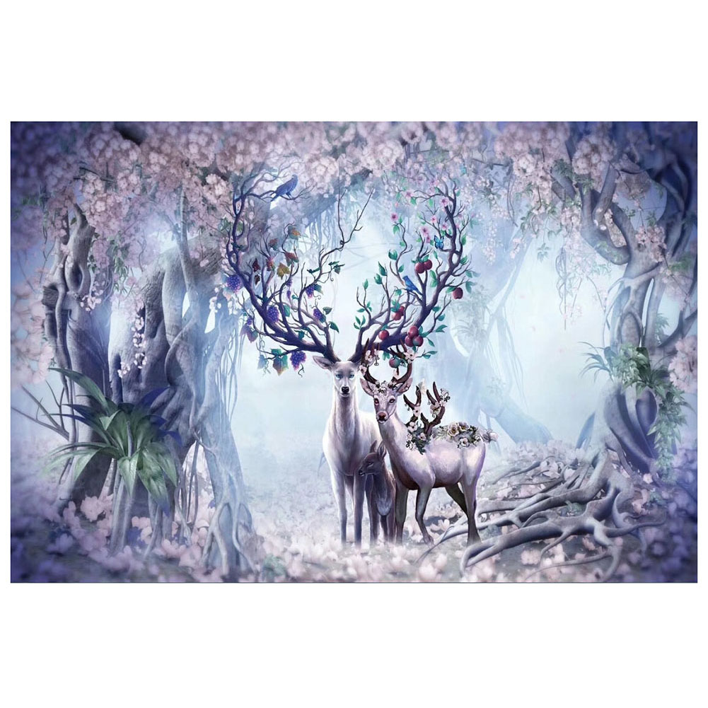 

1000 Pieces Puzzle DIY Jigsaw Educational Toys for Adults Child (C Elk), 501 Original