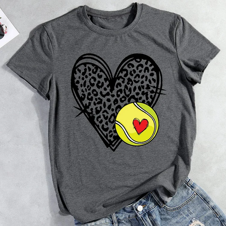 AL™ Love tennis T-shirt Tee-012875-Annaletters
