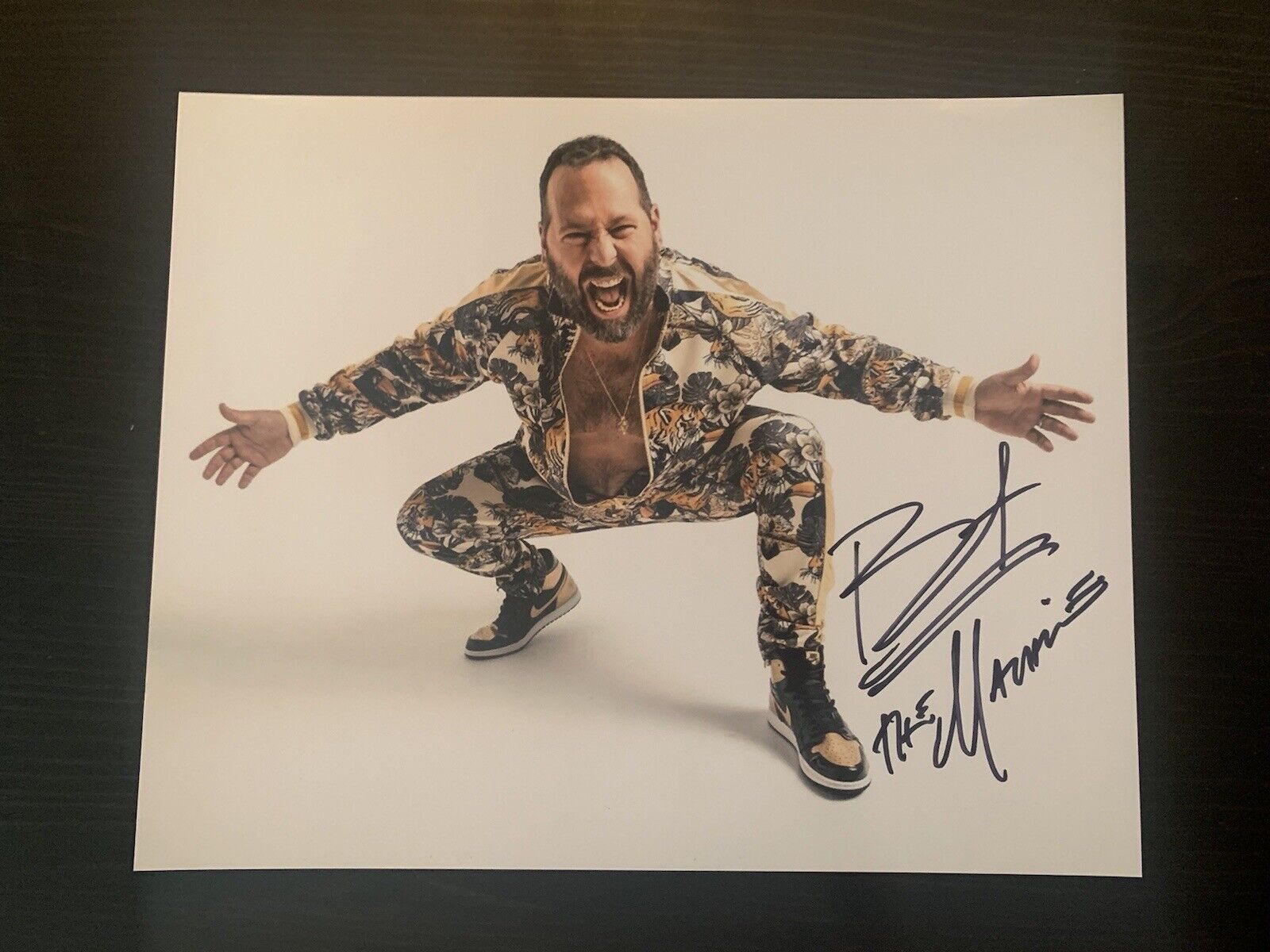 BERT KREISCHER signed 8x10 Photo Poster painting “THE MACHINE” COMEDIAN AUTOGRAPHED HILARIOUS