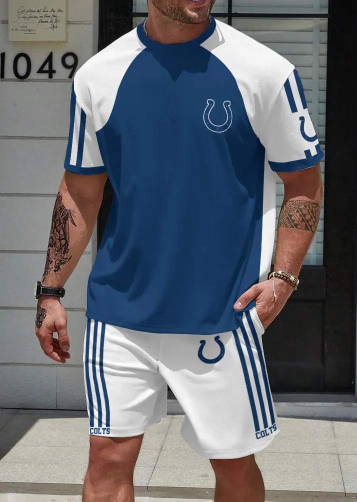 Indianapolis Colts Limited Edition Top And Shorts Two-Piece Suits