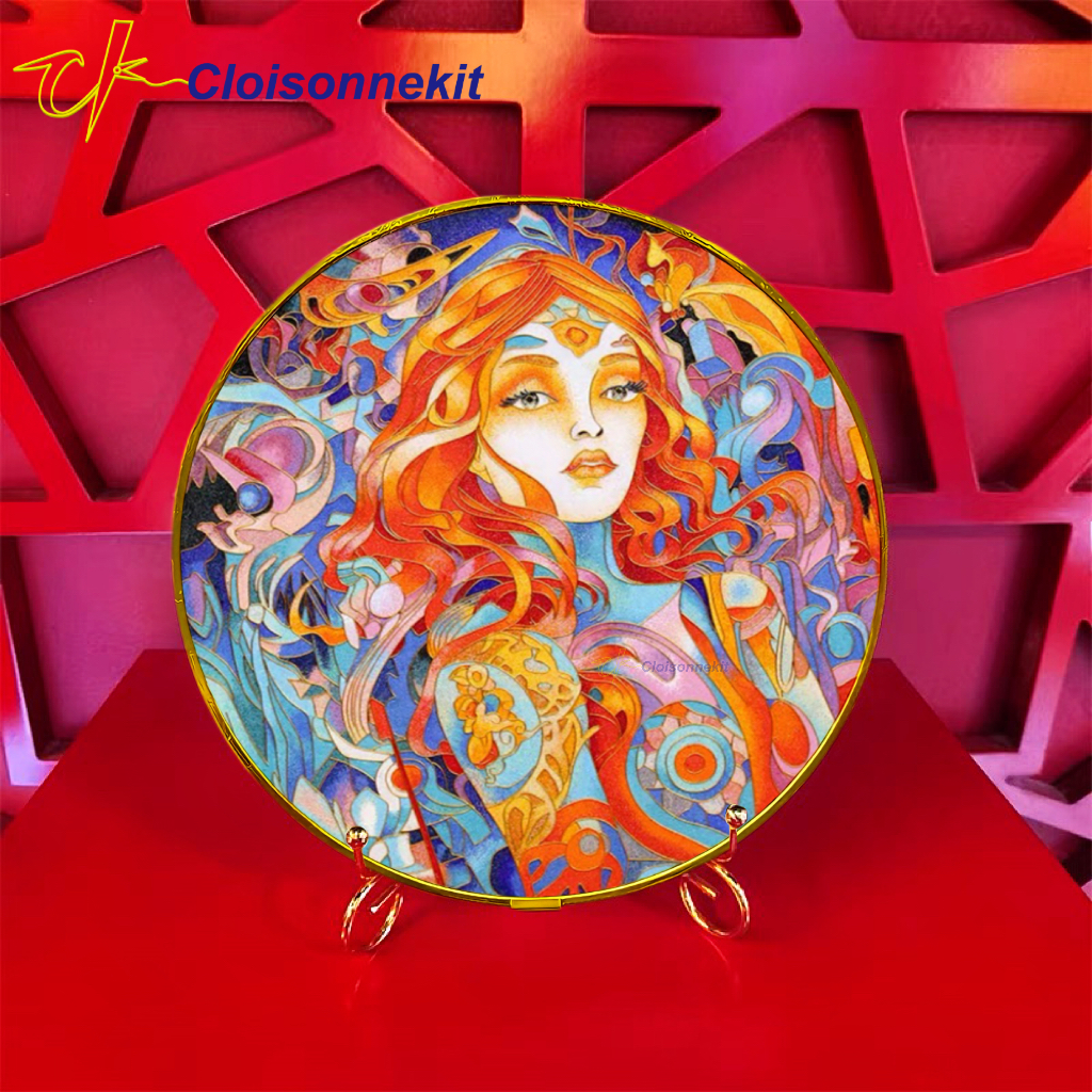 Goddess - DIY Cloisonne Painting Art Kits - Cloisonnekit