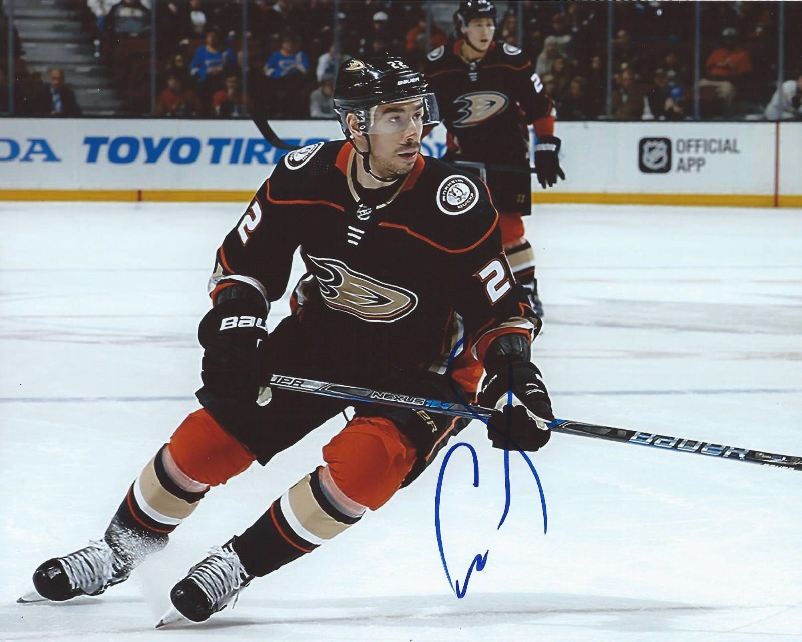 Chris Kelly Signed 8x10 Photo Poster painting Anaheim Ducks Autographed COA