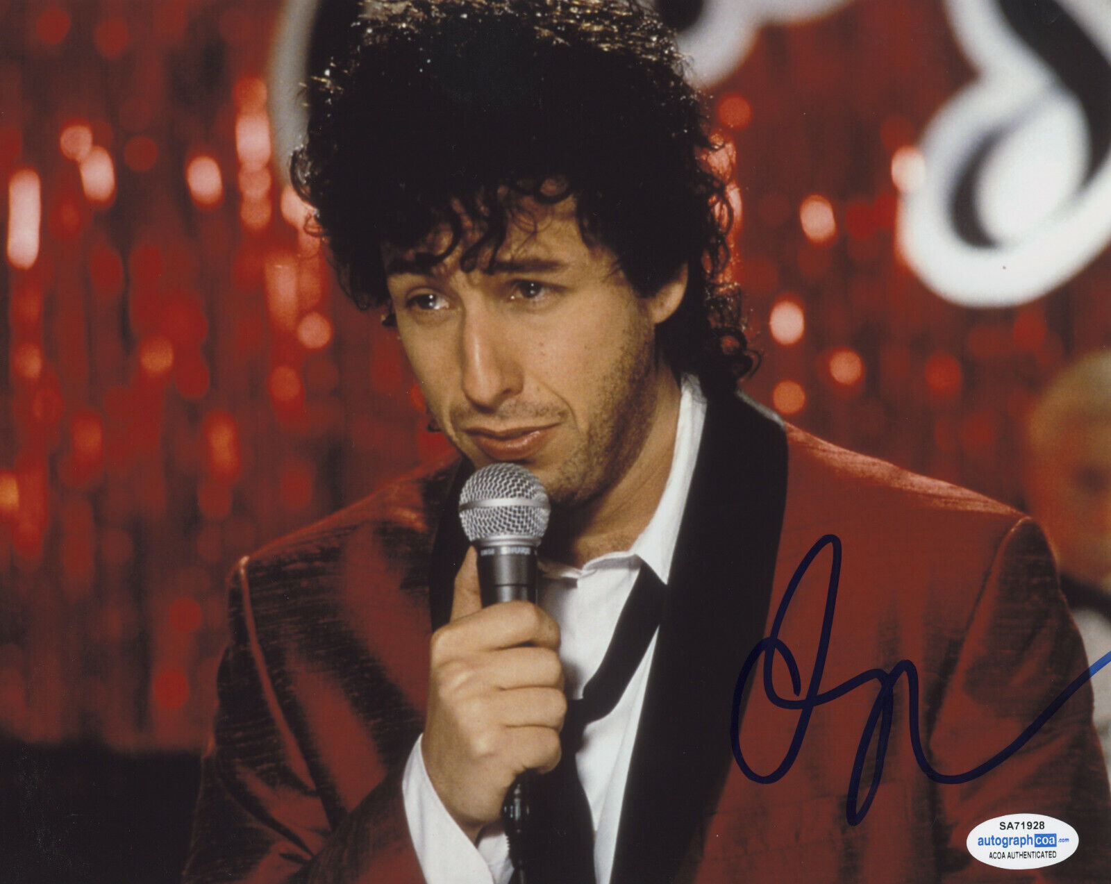 *WOW* ADAM SANDLER SIGNED THE WEDDING SINGER