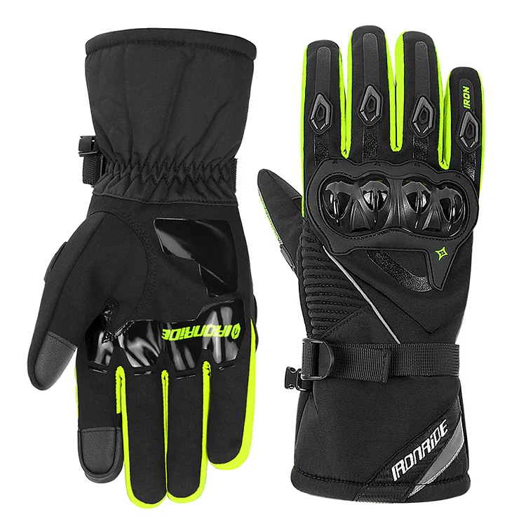 Insulated Winter Gloves || Moto Guantes Touch Screen Motorbike Riding Gloves 