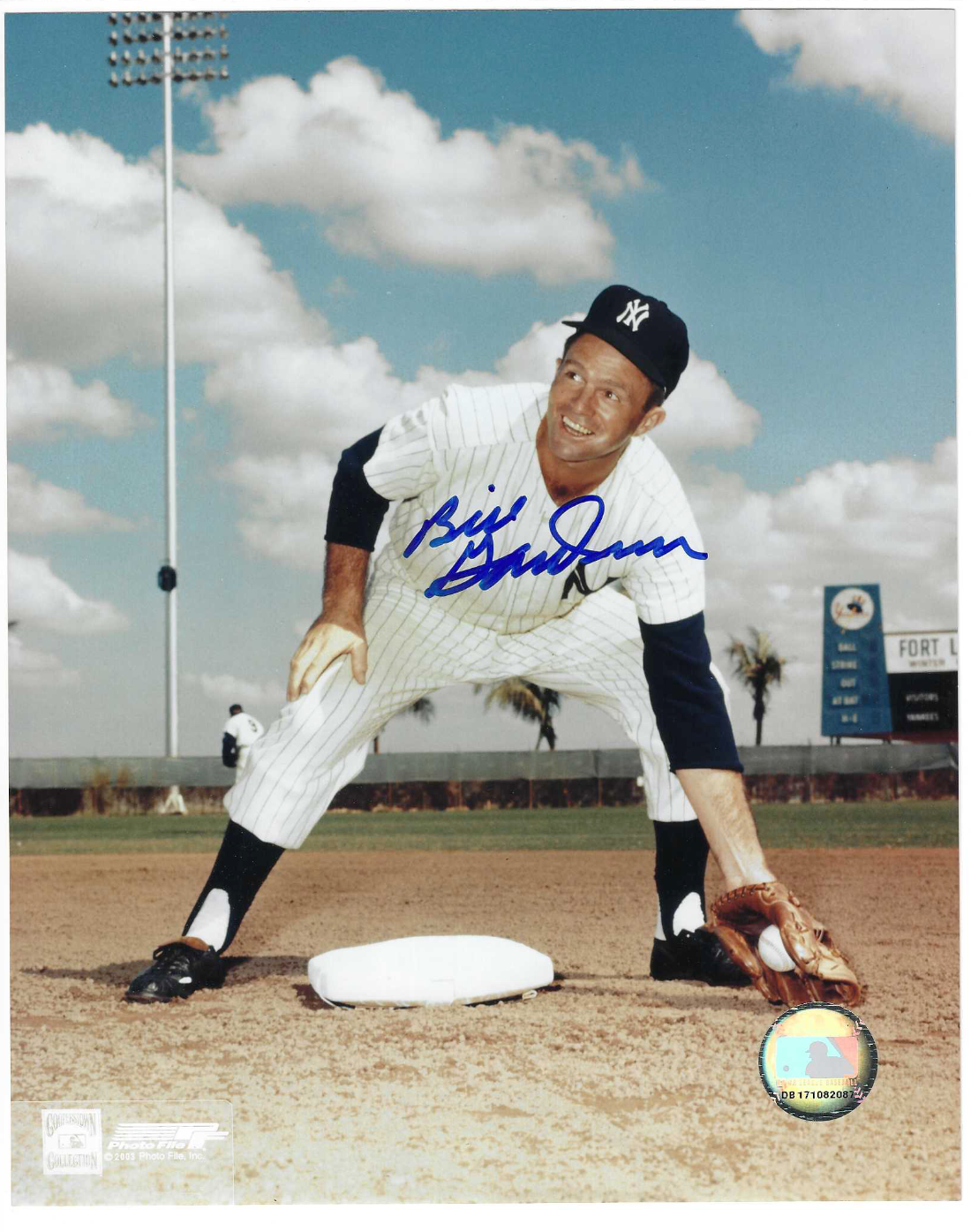 2xWSC Signed ~Bill Gardner~ NY Yankees 8x10 Autographed Baseball Photo Poster painting (SOP LOA)