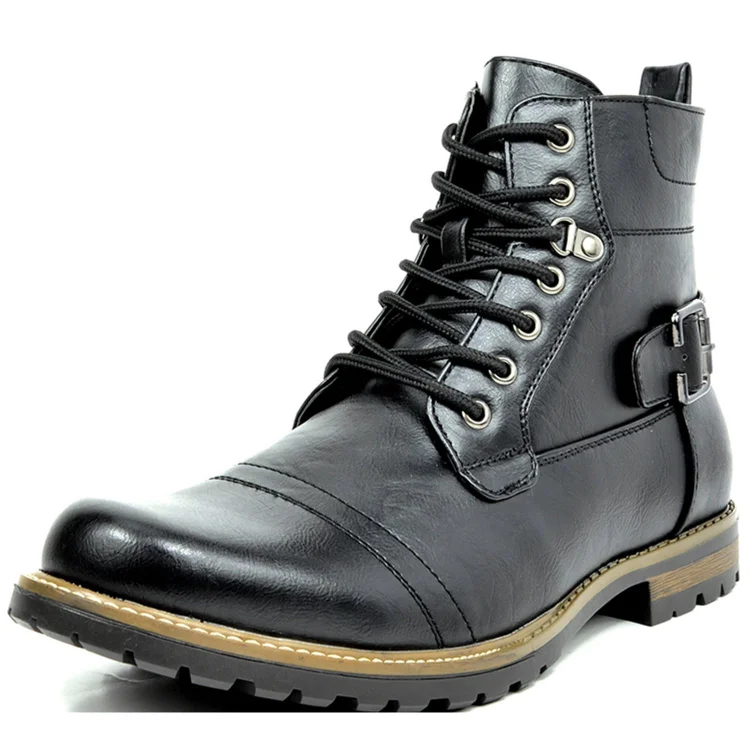 Men's Military Motorcycle Combat Military Boots
