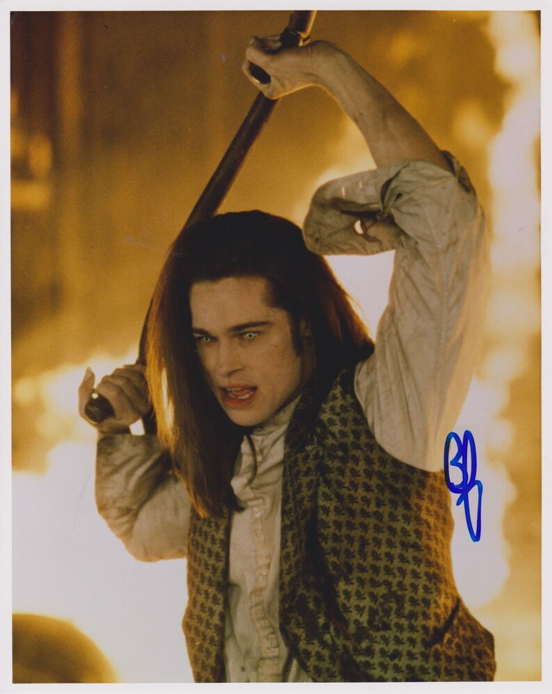 Brad Pitt Signed Autographed Interview With the Vampire