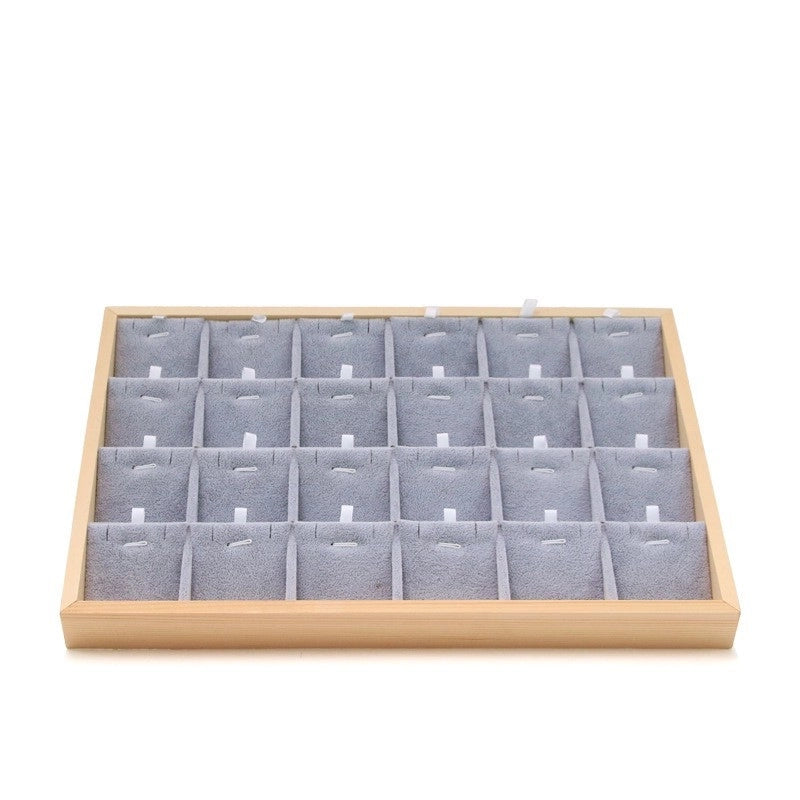 New Products In Stock Log Jewelry Display Tray Fashion Ring Necklace Brace Lace Bracelet Pendant Stand Jewelry Rack Props