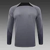 Joyfball 2024/2025 Corinthians Half-Pull Training Suit grey Football Shirt 1:1 Thai Quality