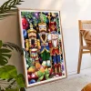 Diamond Painting-DIY Full Round Drill Nutcracker (35x45cm)