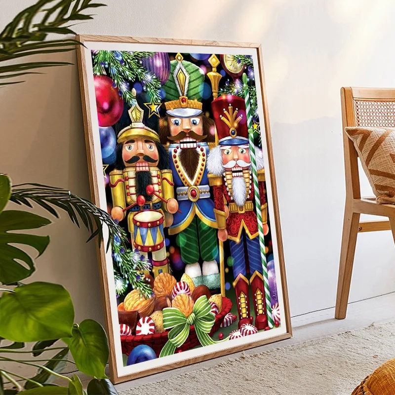 Diamond Painting - Full Round Drill - Serious Soldier(35*45cm)