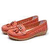 Women's hollow soft leather breathable moccasins sandals 2022