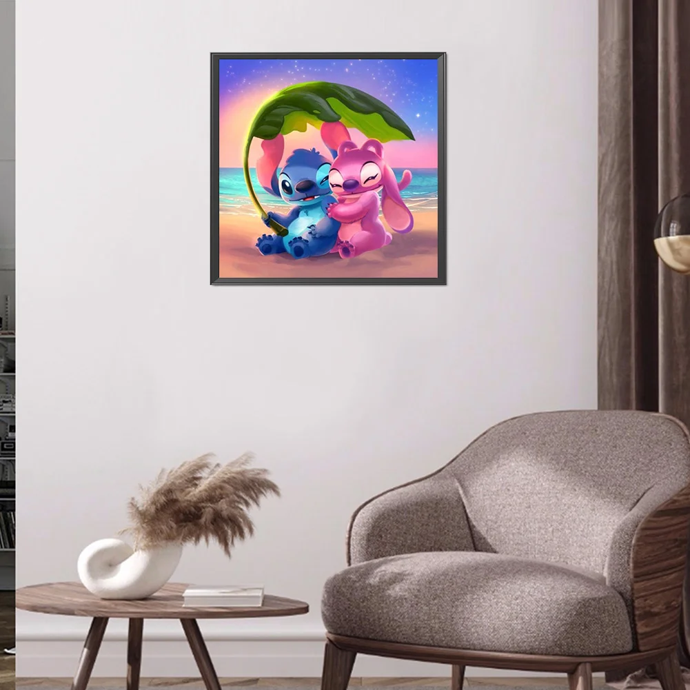 Diamond Painting - Full Round Drill - Stitch(30*30cm)