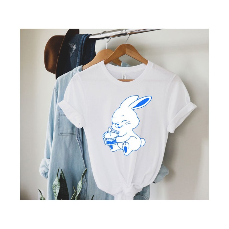 New Jeans Cute Bunny T-shirt