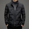 New Men's Stand Collar Warm, Casual and Versatile Down Jacket