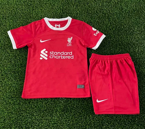 2023/2024 Liverpool Home Soccer Jersey 1:1 Thai Quality Kids Size