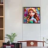 (40*40cm)DIY Square Partial AB Drill Diamond Painting - Princess