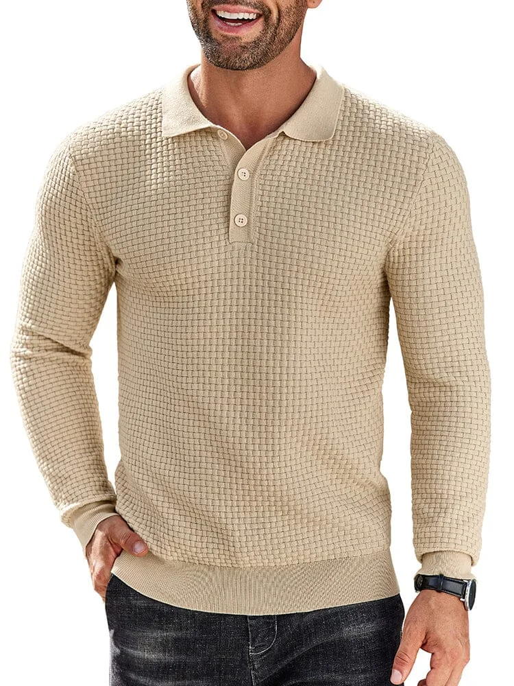 Fashion Knit Polo Collar Sweater (US Only) QueenFunky