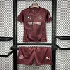 2024/2025 Manchester City Third Away Football Shirt 1:1 Thai Quality Kids Size love fball