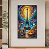 Paris Tower Halloween-Full Round Diamond Painting( 40x70cm)