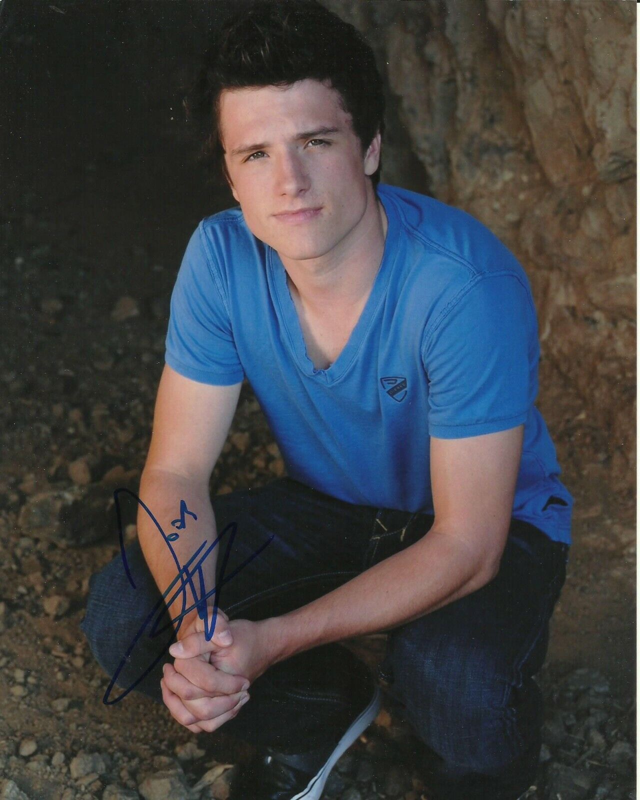 JOSH HUTCHERSON SIGNED COOL Photo Poster painting UACC REG 242