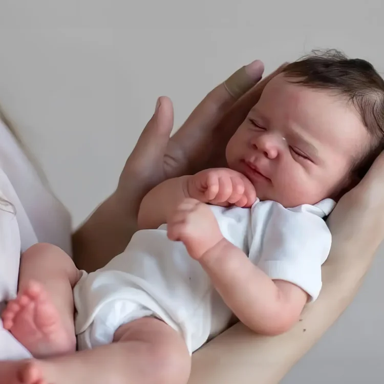 12"&16" Solid Platinum Liquid Realistic Baby Boy or Girl Lalar and Zilop,Flexible Newborn Baby Doll Rebornartdoll® RSAW-Rebornartdoll®