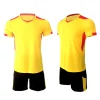 Top Quality Sports Wear 100 % Polyester Soccer Uniform Soccer Jersey and Shorts Own Your Design Team Wear Soccer Uniform