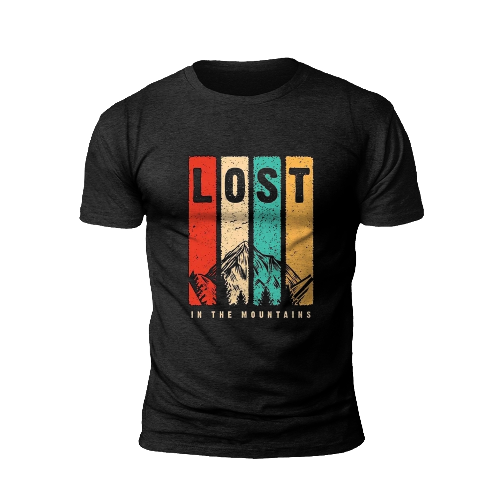 Lost in the Mountains: Adventure Awaits T-Shirt