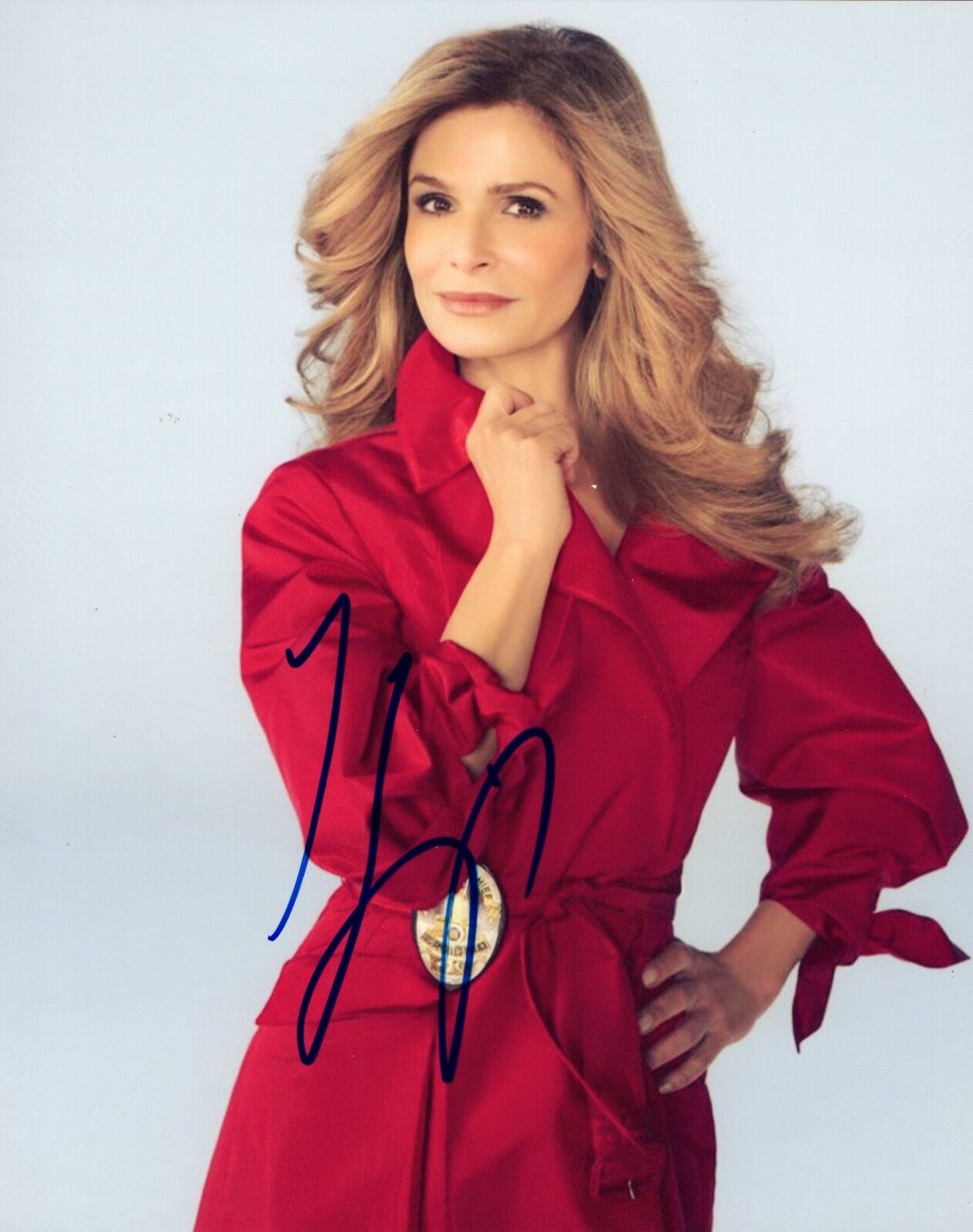 Kyra Sedgwick Signed Autographed 8x10 Photo Poster painting The Closer COA VD