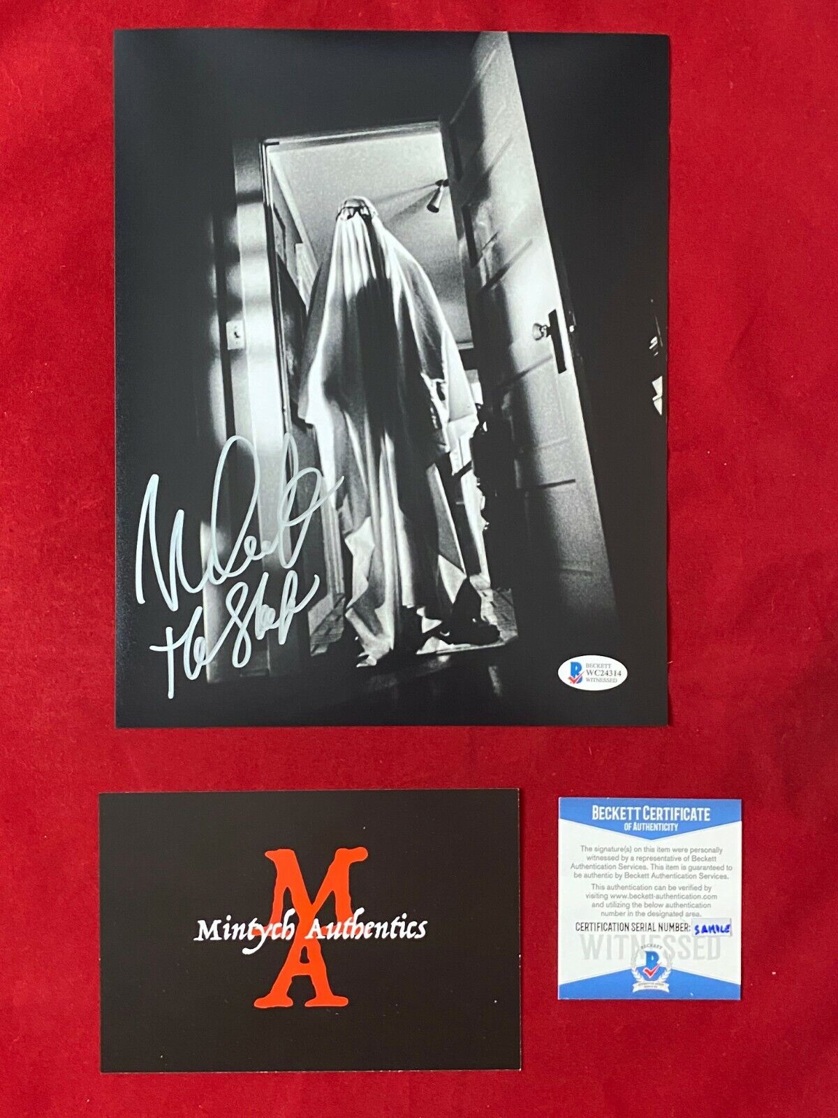 NICK CASTLE AUTOGRAPHED SIGNED 8x10 Photo Poster painting! HALLOWEEN! MICHAEL MYERS! BECKETT COA