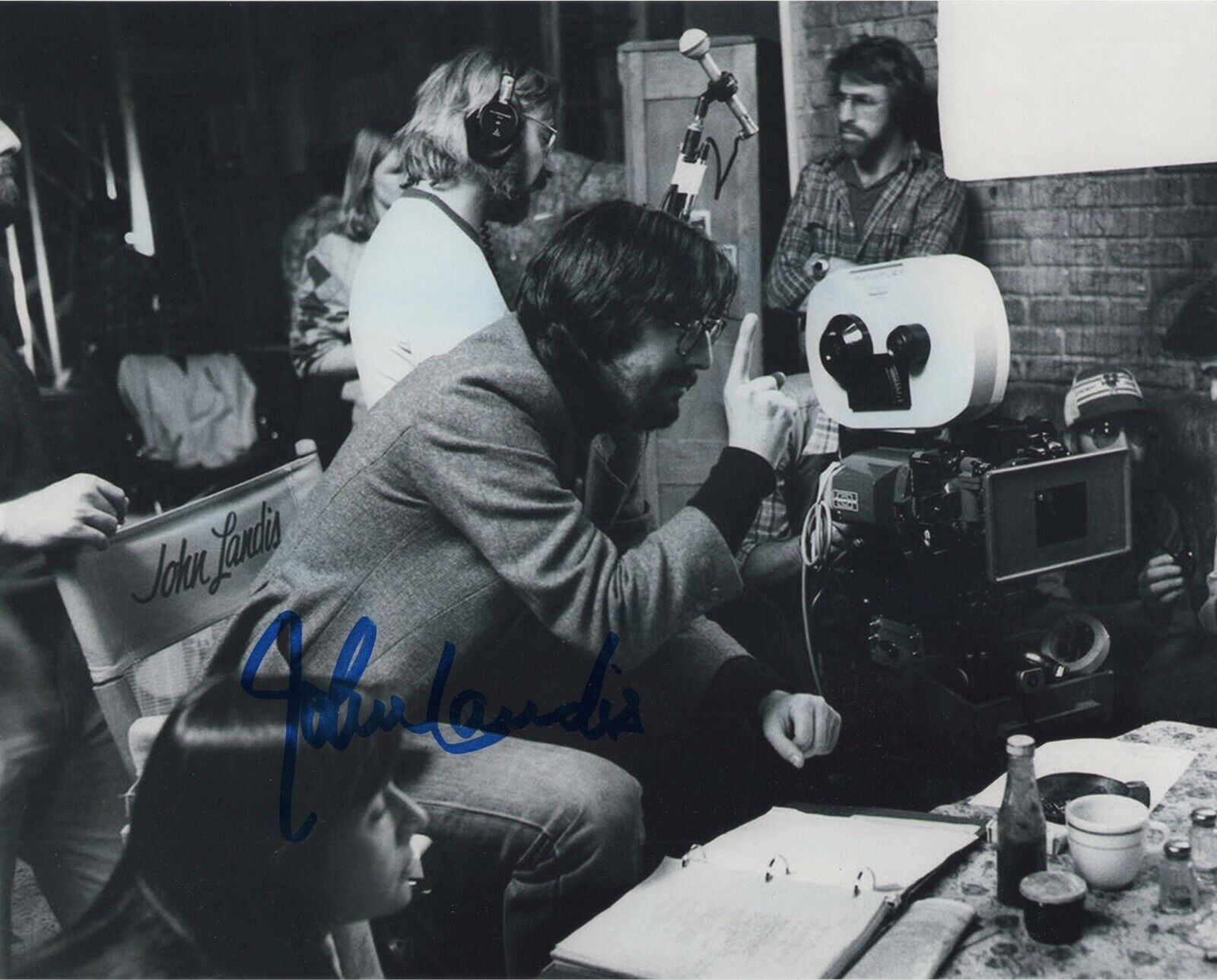 JOHN LANDIS SIGNED AUTOGRAPH 8X10 Photo Poster painting THRILLER ANIMAL HOUSE #2