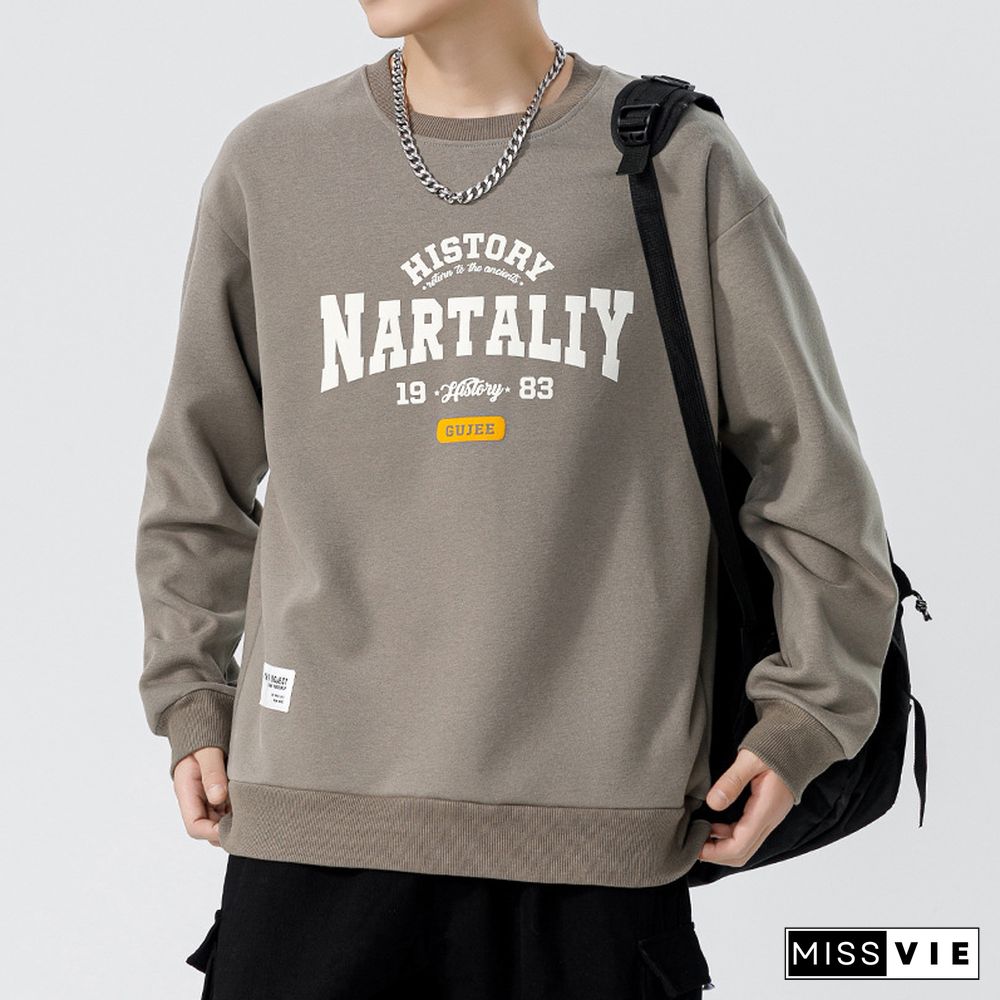 Mens Casual Printed Sweatshirt