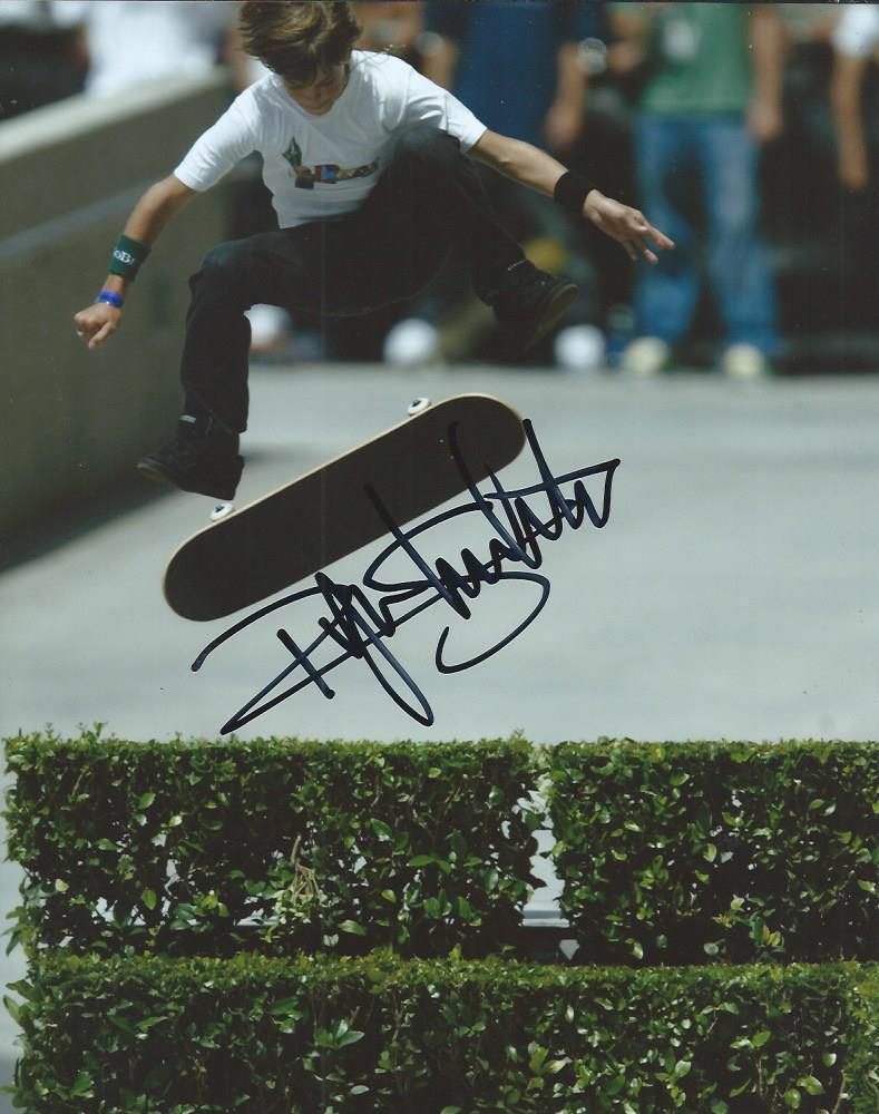 Ryan Sheckler Skateboarding Young X-Games Hand Signed 8x10 Autographed Photo Poster painting COA