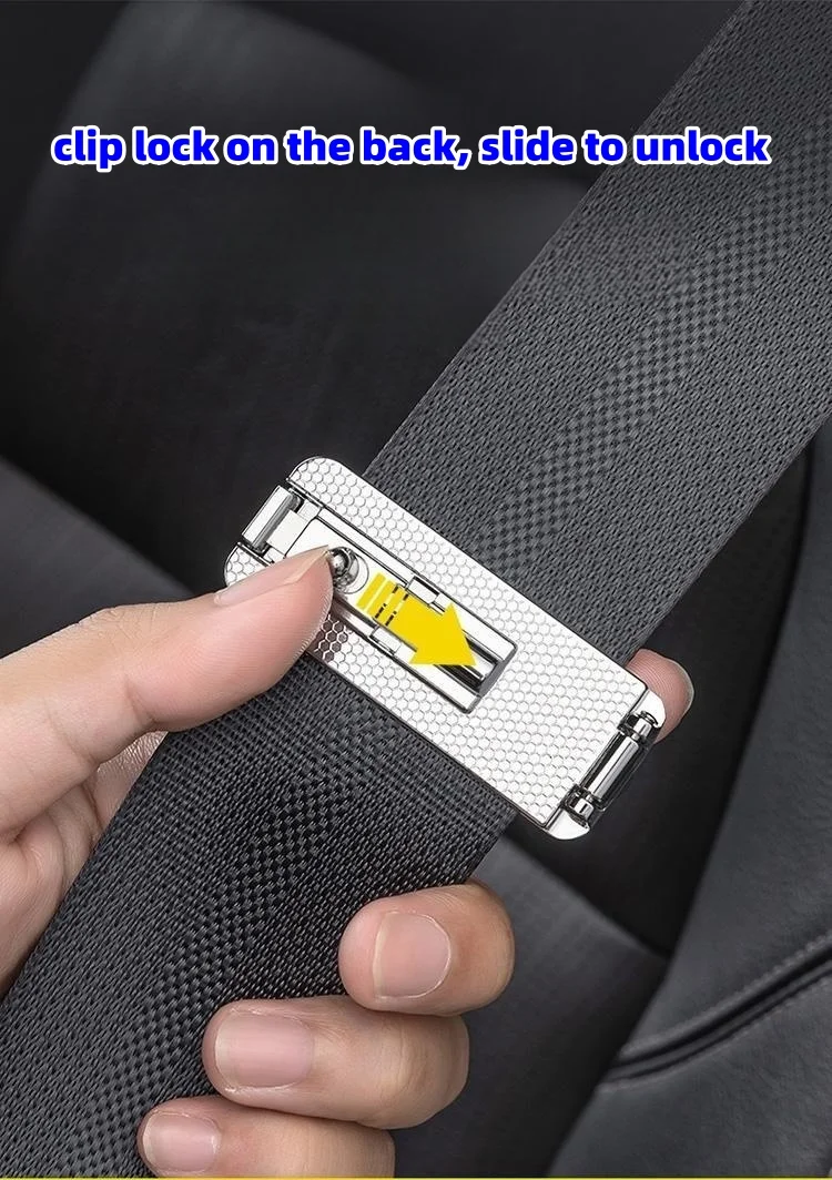 Car seat belt tightness adjustment anti-leash fixer