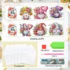 uk.everydayedeals 6Pcs DIY Diamond Painting Greeting Card - Mothers Day Gnome