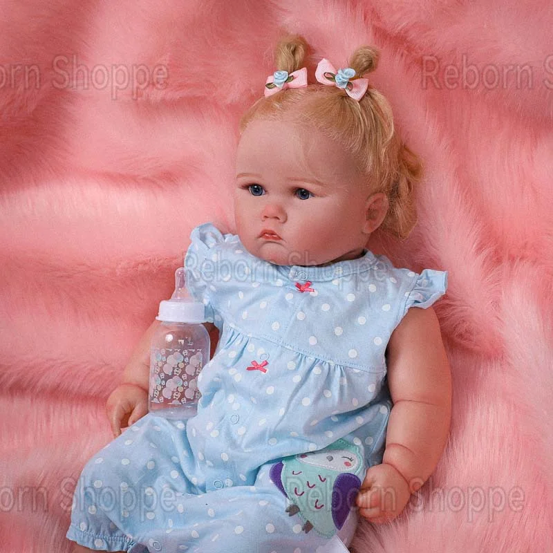 Full Silicone Reborn Doll, 22 Simona Lifelike Reborn Dolls