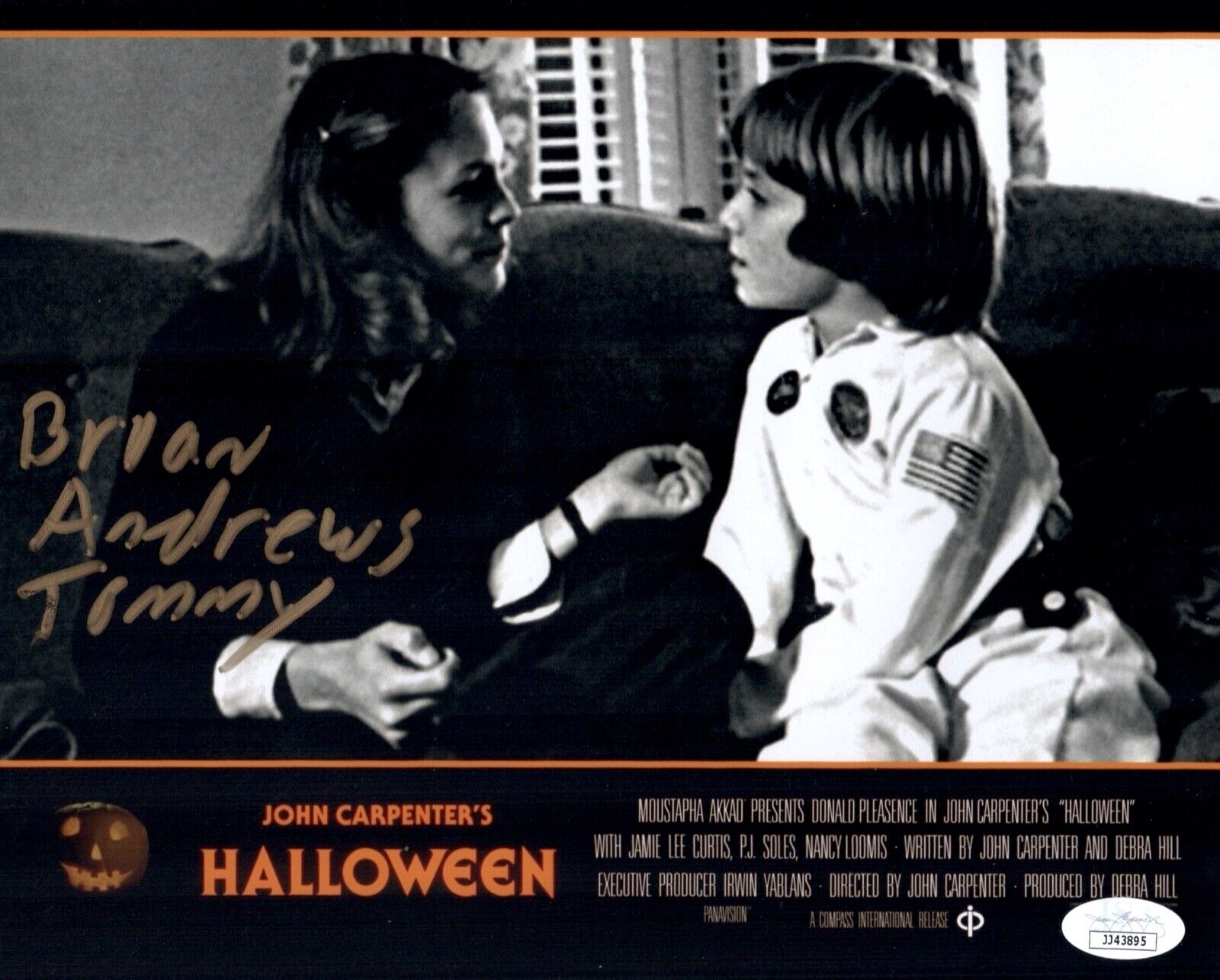 BRIAN ANDREWS Signed HALLOWEEN 8x10 Photo Poster painting IN PERSON Autograph JSA COA Cert