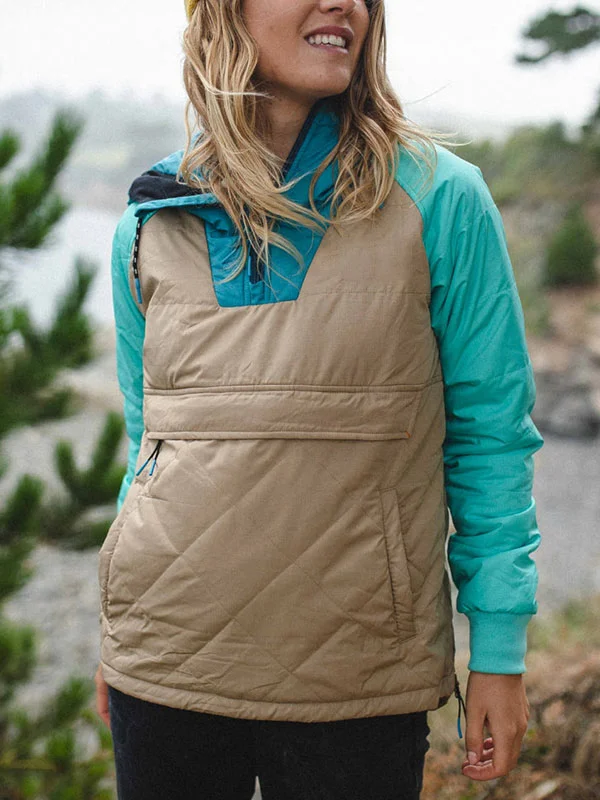 Marine regeneration outdoor warm women's cotton hoodie